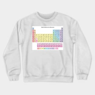 Tabla Periodica de los Elementos - Spanish Periodic Table Crewneck Sweatshirt